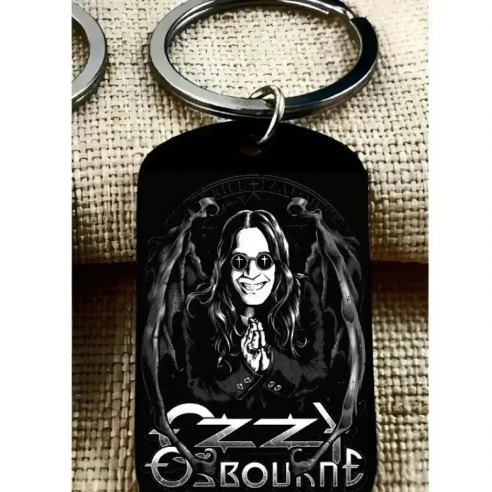 Oz Osbourne hot singer star rock band Keychain